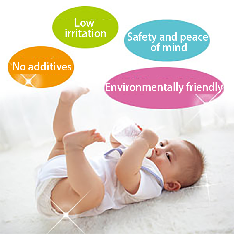 No additives Low irritation Safety and peace of mind Envitonmentally friendly