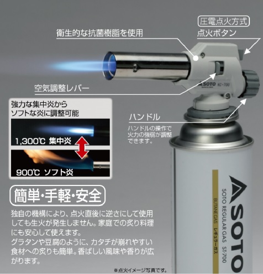 簡単・手軽・安全